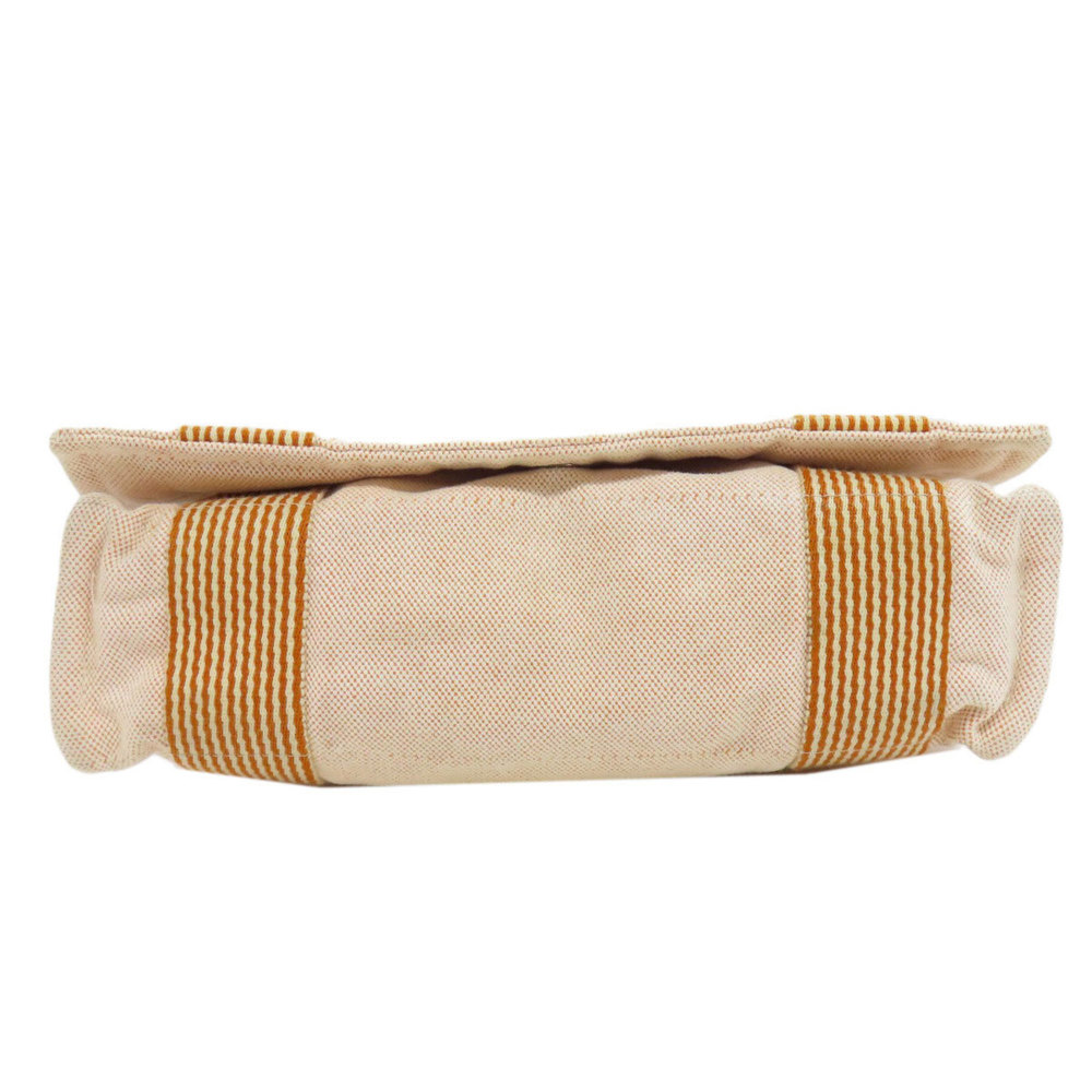 HERMES Foule Tobasas Shoulder Bag Canvas - Picture 4 of 11